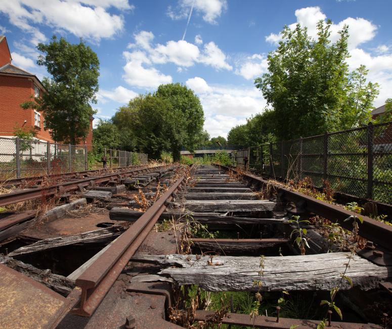 Rusting Swing Bridge