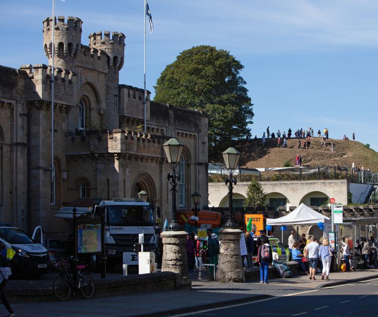 Castle and Mound