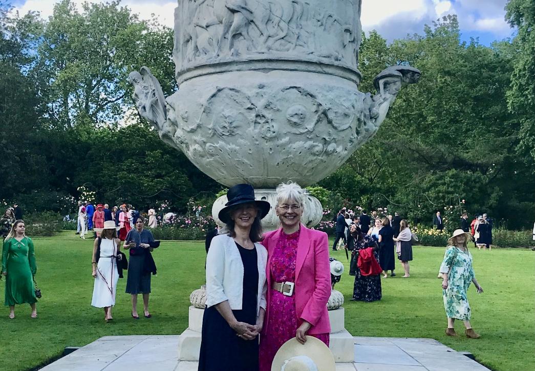 Anna Eavis At Buckingham Palace