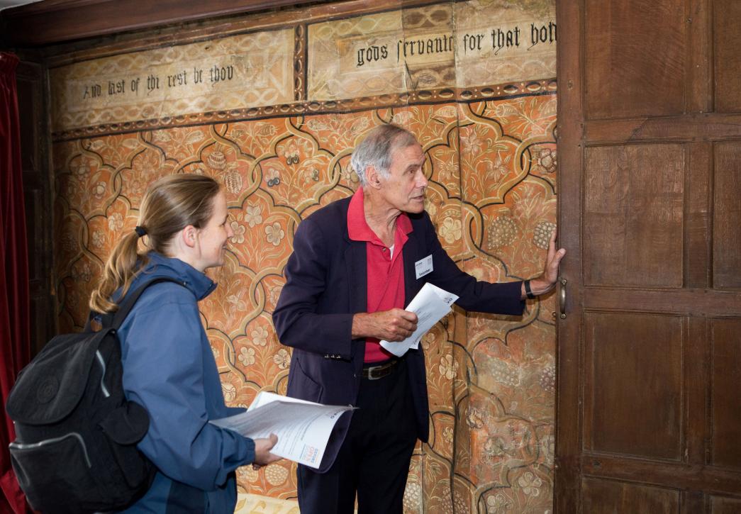 Volunteers at Painted Room