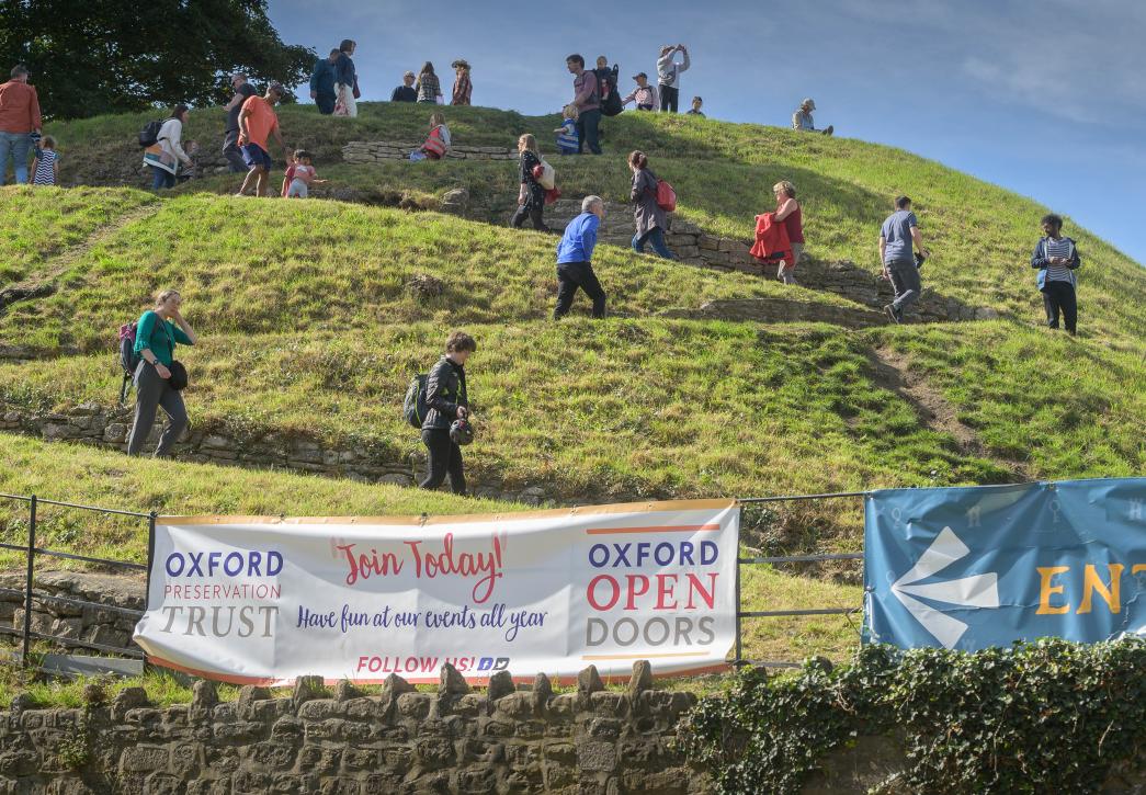 Castle Mound at Oxford Open Doors