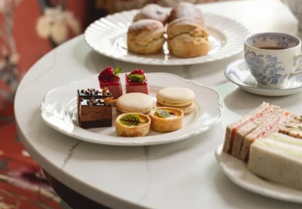 Afternoon tea at the Randolph